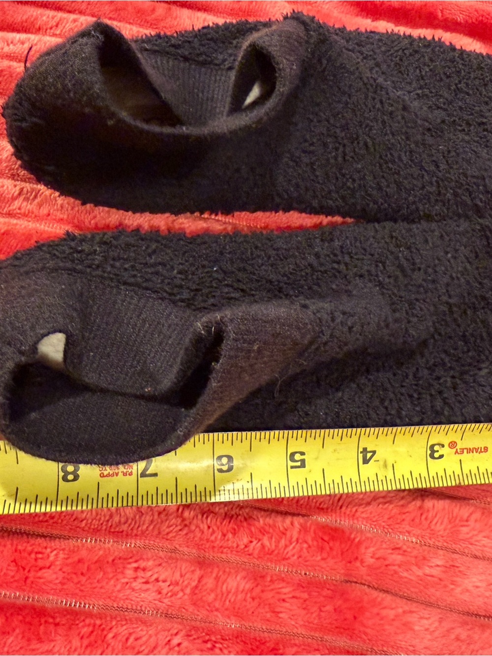 UGG Black Fuzzy Slippers – Size Unknown